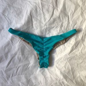Acacia Axel bikini bottoms in light blue